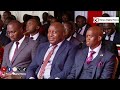 see how president ruto received former president uhuru kenyatta in embu today