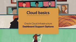 Oracle Cloud - Dashboard Getting Support Options