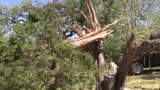 WATCH: Storm damage in Kerrville