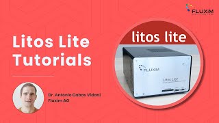 Litos Lite Tutorials:  Light JV & MPP Tracking, Heating Stressing, Parameter Sweeping and Tips