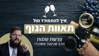 הרב שניאור אשכנזי - פרשת שמות | חמור וחומר: איך מגיבי לתאוות הגוף?