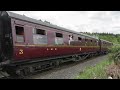 40106 southbound at trimpley 1230 from bridgnorth. severn valley diesel gala 2023