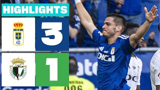 REAL OVIEDO 3 - 1 BURGOS CF | HIGHLIGHTS LALIGA HYPERMOTION