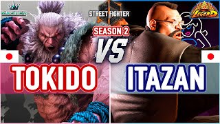 SF6 🔥 Tokido (Akuma) vs Itazan (Zangief) 🔥 SF6 High Level Gameplay