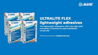 Mapei | Ultralite Adhesives