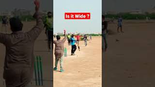 Is it Wide | Cricket Match 2021 | Final Umpire Decision #cricket #viral #viralyoutubeshorts #Shorts