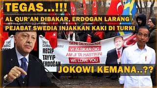 Sikap Tegas Erdogan: Larang Pejabat Swedia Masuk Turki, Membuat Swedia Dan NATO Panik