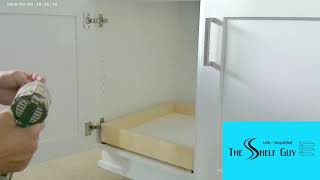 Measuring For And Installing Pull Out Shelves