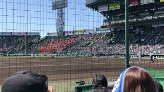 市立和歌山　レッツゴーICHIKO　第９４回選抜高校野球　明秀日立戦　甲子園