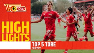 Top 5 Tore 2021/2022 | 1. FC Union Berlin | Bundesliga Highlights