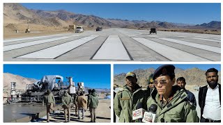 India's Highest Airfield in Mudh, Ladakh Set to Become Operational Soon; 95% Runway works Completed