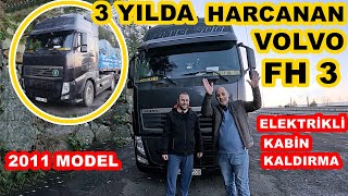 2011 MODEL VOLVO FH 3 / 500 XL / ELEKTRİKLİ KABİN KALDIRMA