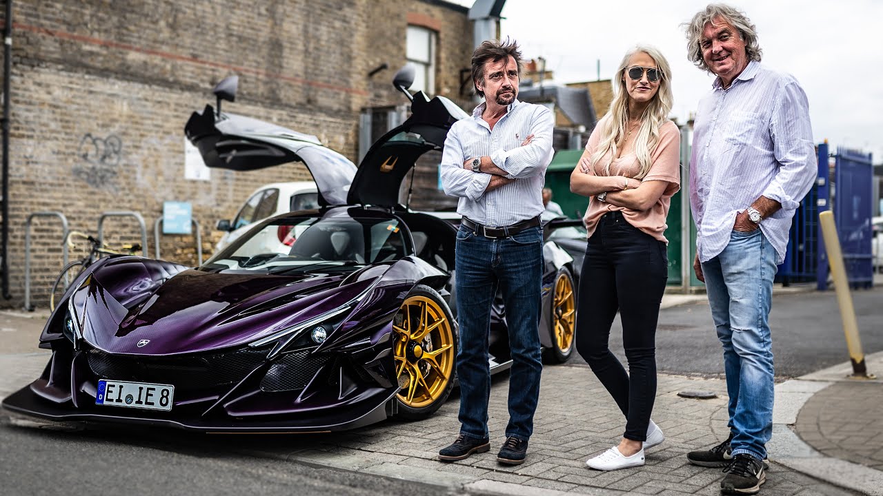 James May And Richard Hammond Testing $3 Million Apollo IE Hypercar In ...