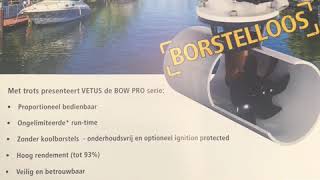 Vetus Bow pro - Klaas Mulder Watersport