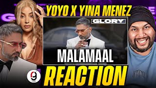 Malamaal (Visualizer): Yo Yo Honey Singh | Yina Menez | GLORY | REACTION BY RG | @beastvlogsbyrg