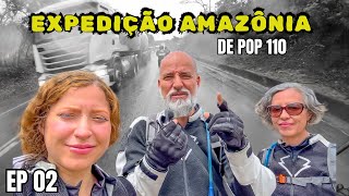 Família de Moto 02 : ENFRENTANDO CAMINHÕES NA BR 262 DE POP 110