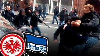 Als Frankfurt mit 150 Mann vor den Hertha-Räumen auftauchte... | Ultras-Storytime
