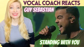 Vocal Coach Reacts: GUY SEBASTIAN 'Standing With You' Live on The Voice!