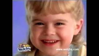 2000 Welch's Grape Juice Commercial: Little Girl Smacking Lips - Aired February 7, 2000