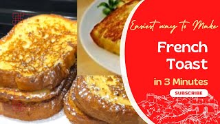 Easiest way to make Irresistible French Breakfast Recipe: Crispy Toasts with a Soft, Fragrant Twist