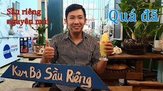 Quá ngon quá đã với ly kem bơ sầu riêng nguyên cả múi ở Vũng Tàu - Nick Phạm