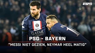 😬 "LIONEL MESSI niet gezien, NEYMAR heel matig" 🙅 | Analyse CL-clash PSG - Bayern