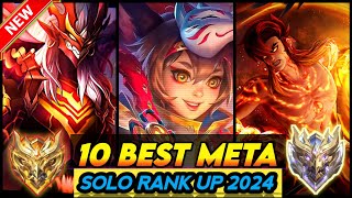 10 BEST META HEROES TO SOLO RANK UP FASTER (Update 2024) - Mobile Legends Tier L