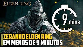 ZERANDO Elden Ring em menos de 9 MINUTOS - React