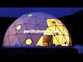 pacific domes from design to build timelapse – video