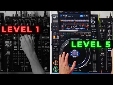 The 5 essential levels of House mixing from beginner to Pro DJ