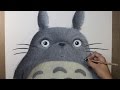 Speed Drawing: Totoro (My Neighbor Totoro | となりのトトロ) | Diana Díaz