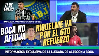 NOTICIAS DE BOCA HOY confirmado a Rodrigo Battaglia como su 5 refuerzo