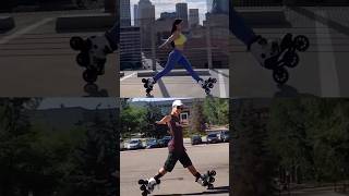 skating skills challenge😱👀 #skating #viral #subscribe #reaction #skills #girl #youtube #tiktok
