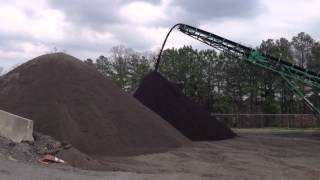 Logan Aggregate Recycling: McCloskey Crew crushing asphalt