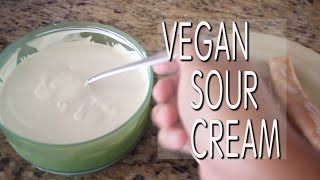 Vegan Sour Cream | Vegan Mexican