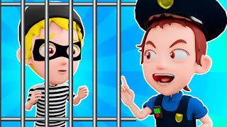 At the Police Officer Station | Best Kids Songs and Nursery Rhymes