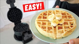 UNBOXING: FOHERE Flip Double Waffle Maker Review 2022 | Waffle Iron Rotating Non Stick Plates