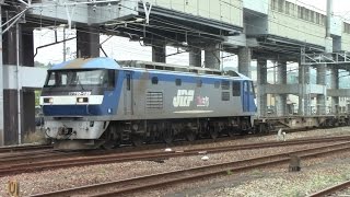 【山陽本線】JR貨物　EF210-129号機牽引　8053レ貨物列車