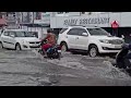 rain in kottayam ഒറ്റമഴയില്‍ കോട്ടയം മുങ്ങി എം.സി കെ.കെ കുമരകം റോഡുകൾ വെള്ളത്തില്‍