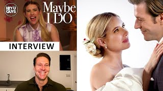 Maybe I Do - Luke Bracey & Emma Roberts on the many kinds of laughter & love in their new rom-com