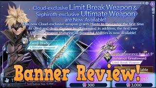 [FF7EC] Anniversary: Cloud limit break banner review!