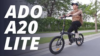 REVIEW ADO A20 LITE - XE ĐẠP KHÔNG XÍCH? #ADOair #ADOebike #ebike