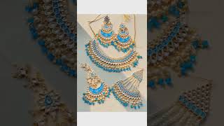 latest💕bridal kundan jewellery set collection💞 beautiful necklace set#viralshort#trending#jewellery