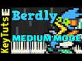 Berdly [Deltarune: Chapter 2] by Toby Fox - Medium Mode [Piano Tutorial] (Synthesia)