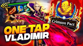 ONE TAP RAMP UP VLAD 3 + CRIMSON PACT is Actually UNSTOPPABLE | TFT Set 13 - Patch 13.5