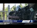 One dead in car v semi crash