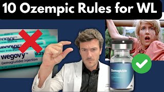 10 Ozempic Weight Loss Rules for Max Weight Loss | Dr. Stirrett GLP-1 Guide