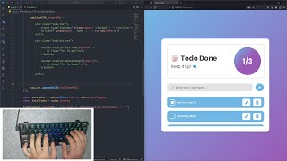 ASMR Coding: Todo App JavaScript - No Talking