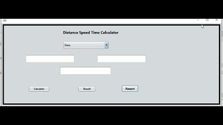 Distance Speed Time Calculator Using NetBeans Java Hindi 2024