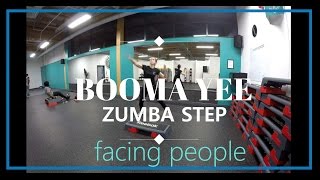 ZUMBA STEP - warm up for beginners | Booma Ye | teaching facing people